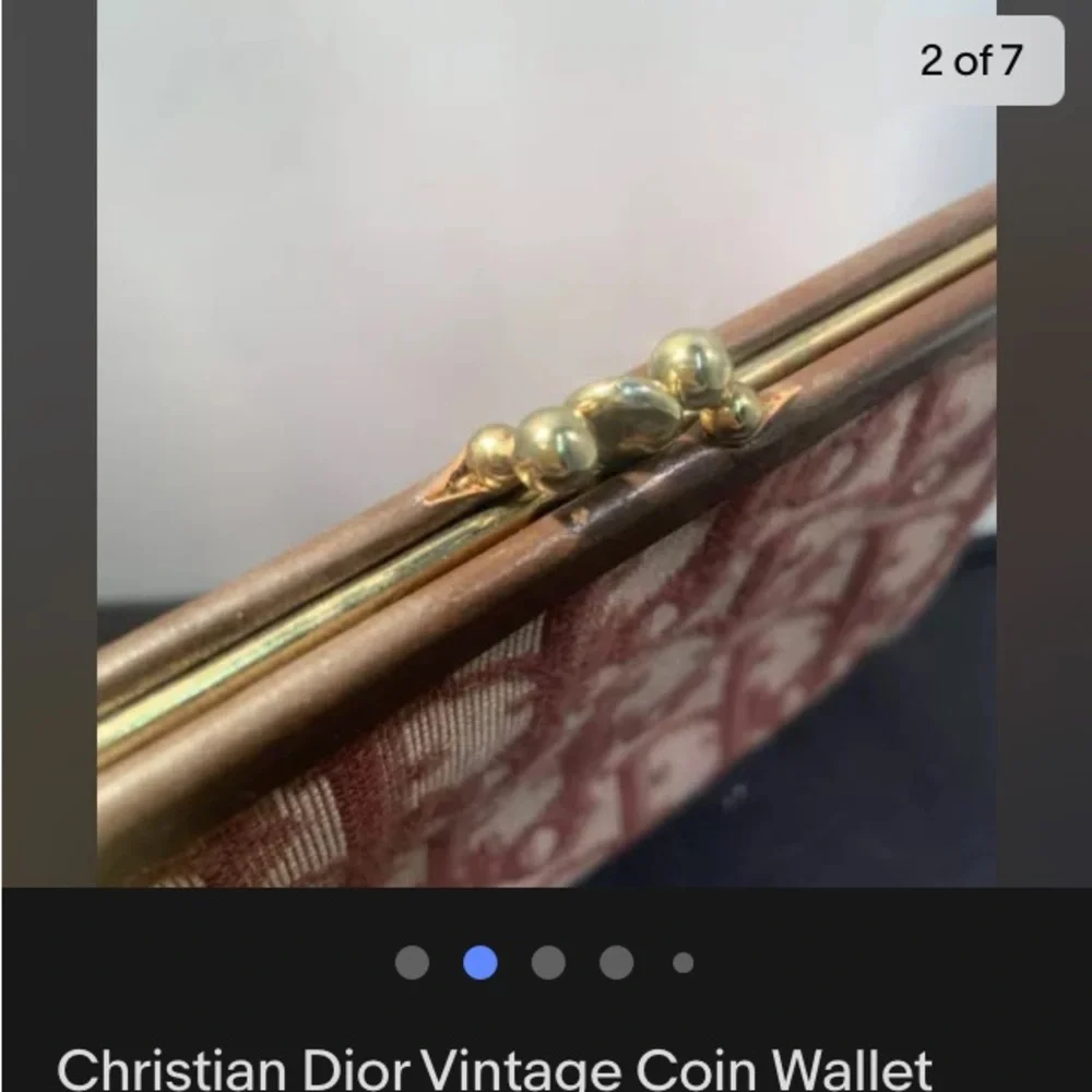Vintage dior wallet/pouch. From late 80’s great condition